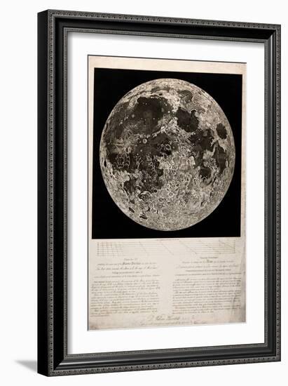 Moon Surface by John Russell, for Herschel, 1806-Science Source-Framed Giclee Print