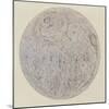 Moon surface with Craters-null-Mounted Art Print