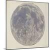 Moon surface with Craters-null-Mounted Art Print