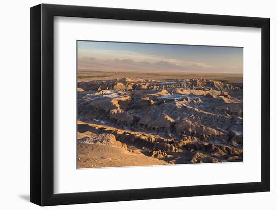 Moon Valley Sunset (Valle De La Luna), Atacama Desert, North Chile, Chile, South America-Matthew Williams-Ellis-Framed Photographic Print