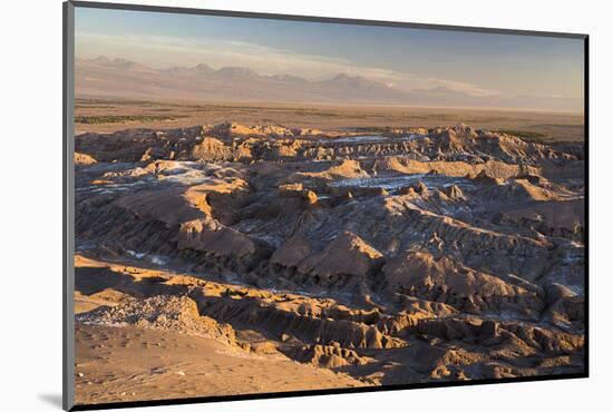 Moon Valley Sunset (Valle De La Luna), Atacama Desert, North Chile, Chile, South America-Matthew Williams-Ellis-Mounted Photographic Print