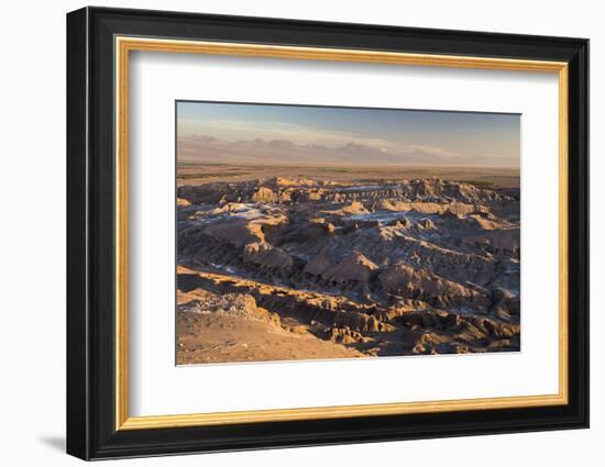 Moon Valley Sunset (Valle De La Luna), Atacama Desert, North Chile, Chile, South America-Matthew Williams-Ellis-Framed Photographic Print