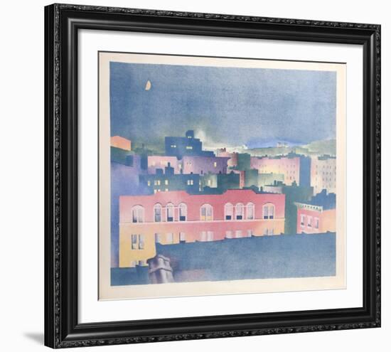 Moon-William Behnken-Framed Collectable Print