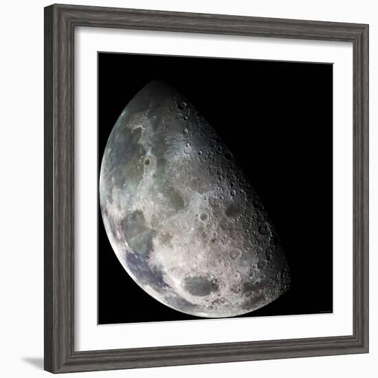 Moon-Stocktrek Images-Framed Photographic Print