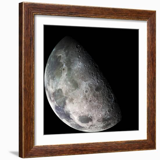 Moon-Stocktrek Images-Framed Photographic Print