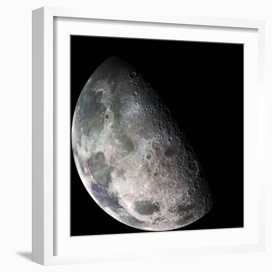 Moon-Stocktrek Images-Framed Photographic Print