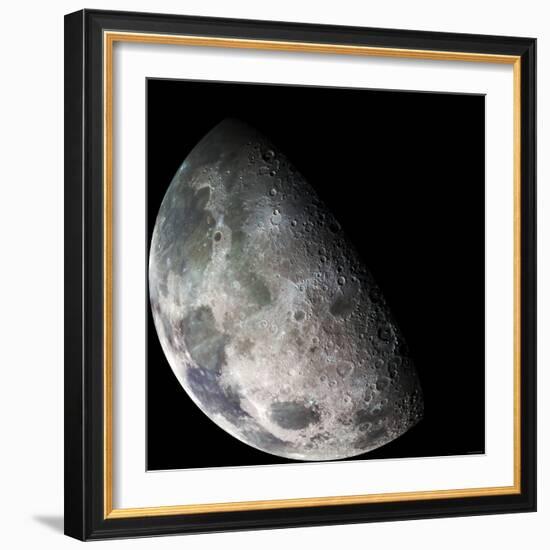 Moon-Stocktrek Images-Framed Photographic Print