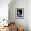 Moon-frenta-Framed Art Print displayed on a wall