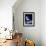 Moon-frenta-Framed Art Print displayed on a wall