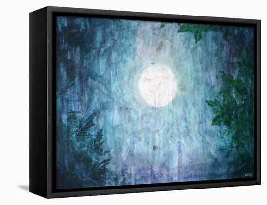 Moon-Cody Alice Moore-Framed Stretched Canvas