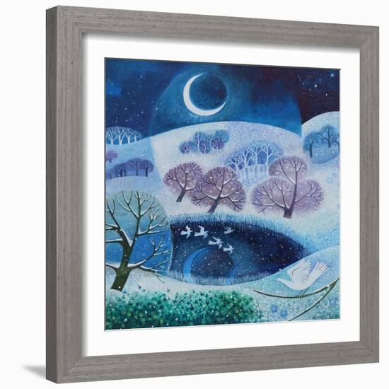 Moonlight, 2020 (acrylics on canvas)-Lisa Graa Jensen-Framed Giclee Print