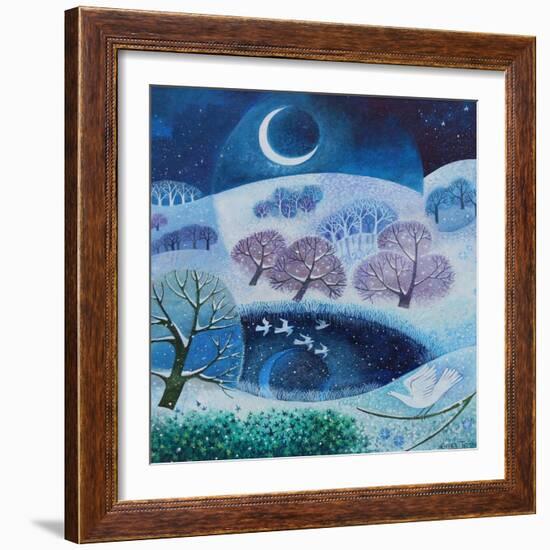 Moonlight, 2020 (acrylics on canvas)-Lisa Graa Jensen-Framed Giclee Print