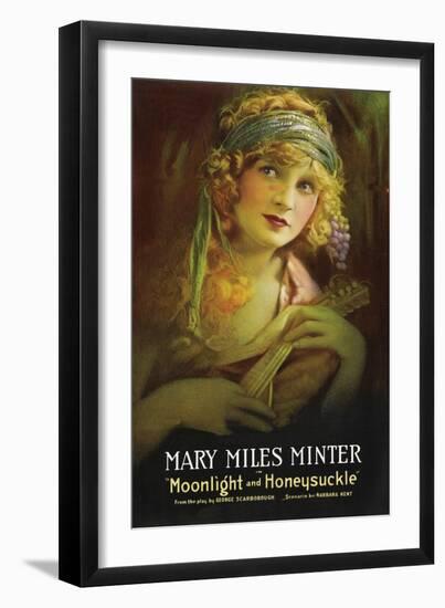 Moonlight and Honeysuckle-null-Framed Premium Giclee Print