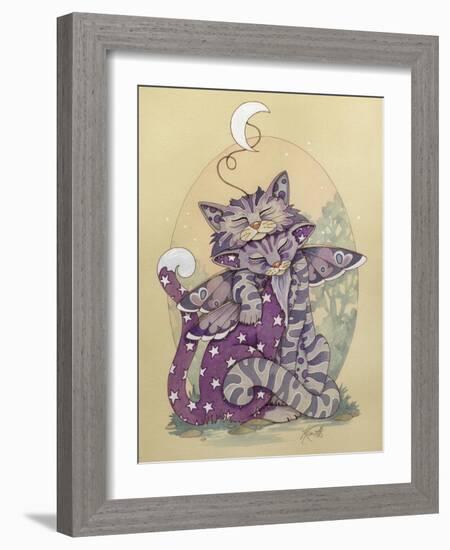 Moonlight and Moonbeam-Linda Ravenscroft-Framed Giclee Print
