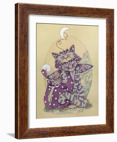 Moonlight and Moonbeam-Linda Ravenscroft-Framed Giclee Print