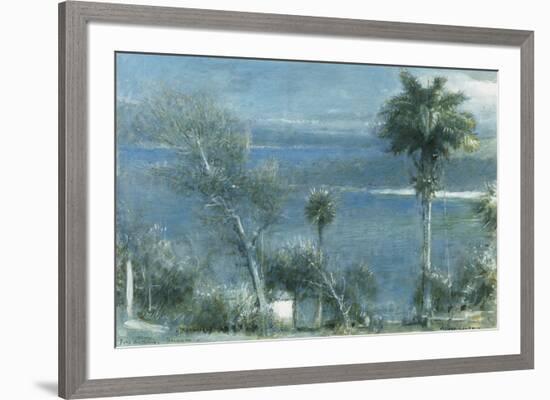 Moonlight at Port Antonio, Jamaica-Albert Goodwin-Framed Giclee Print