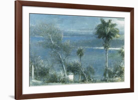 Moonlight at Port Antonio, Jamaica-Albert Goodwin-Framed Giclee Print