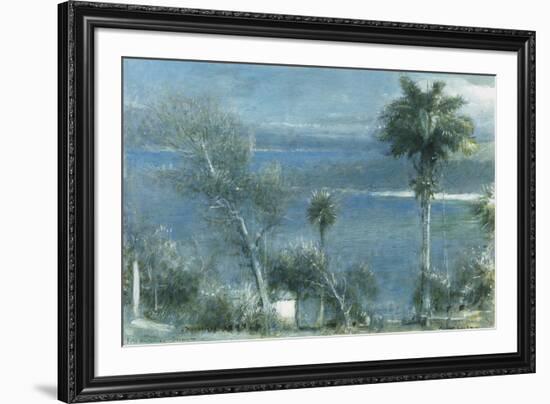 Moonlight at Port Antonio, Jamaica-Albert Goodwin-Framed Giclee Print