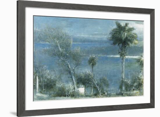 Moonlight at Port Antonio, Jamaica-Albert Goodwin-Framed Giclee Print