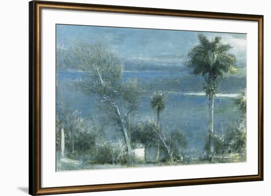 Moonlight at Port Antonio, Jamaica-Albert Goodwin-Framed Giclee Print