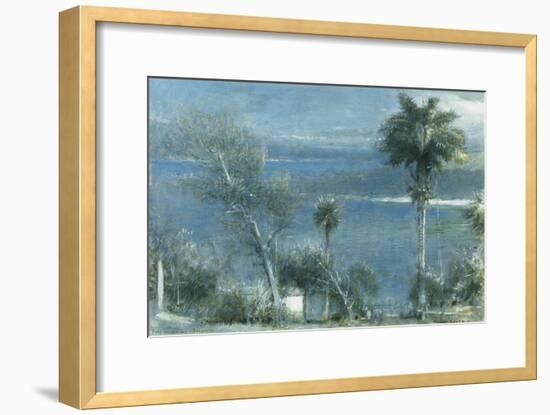 Moonlight at Port Antonio, Jamaica-Albert Goodwin-Framed Giclee Print