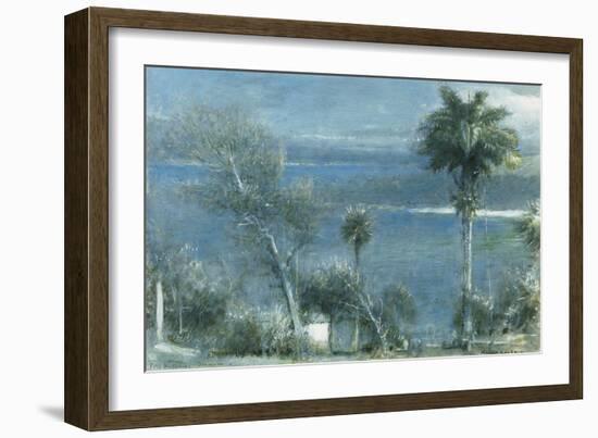 Moonlight at Port Antonio, Jamaica-Albert Goodwin-Framed Giclee Print