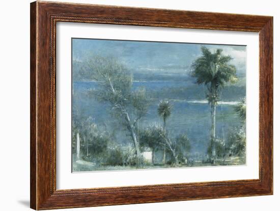 Moonlight at Port Antonio, Jamaica-Albert Goodwin-Framed Giclee Print