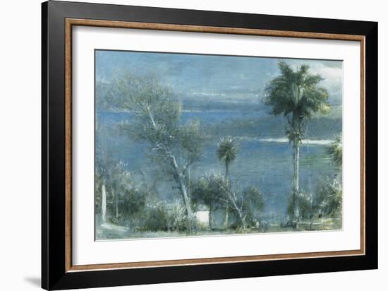 Moonlight at Port Antonio, Jamaica-Albert Goodwin-Framed Giclee Print