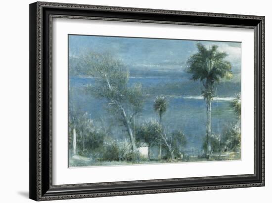 Moonlight at Port Antonio, Jamaica-Albert Goodwin-Framed Giclee Print