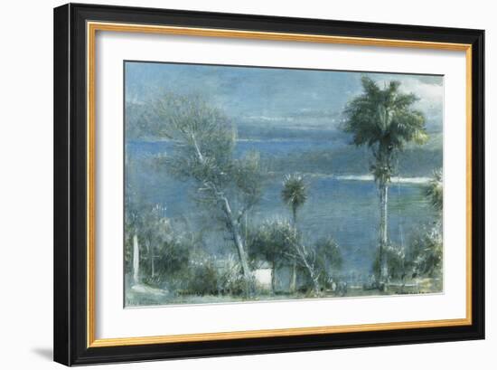 Moonlight at Port Antonio, Jamaica-Albert Goodwin-Framed Giclee Print