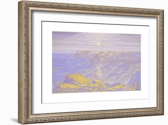 Moonlight: Barafundle Bay, 2002-Maurice Sheppard-Framed Giclee Print