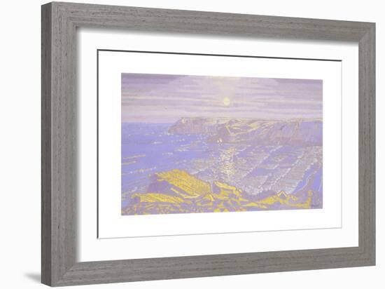 Moonlight: Barafundle Bay, 2002-Maurice Sheppard-Framed Giclee Print