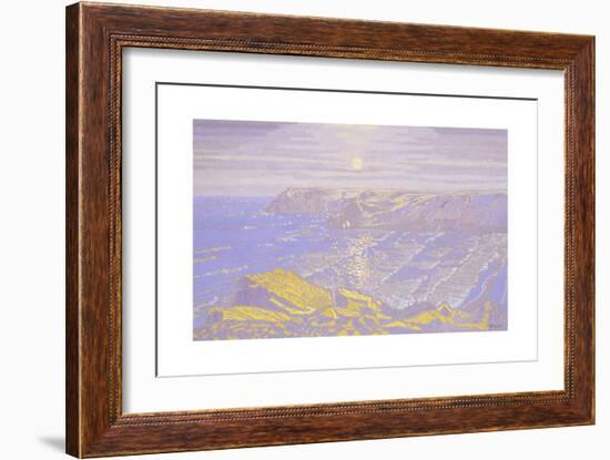 Moonlight: Barafundle Bay, 2002-Maurice Sheppard-Framed Giclee Print