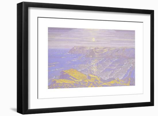 Moonlight: Barafundle Bay, 2002-Maurice Sheppard-Framed Giclee Print