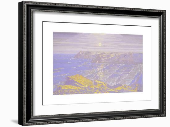 Moonlight: Barafundle Bay, 2002-Maurice Sheppard-Framed Giclee Print