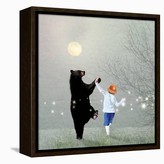 Moonlight Dance-Nancy Tillman-Framed Stretched Canvas