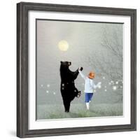 Moonlight Dance-Nancy Tillman-Framed Art Print