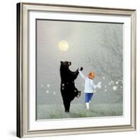 Moonlight Dance-Nancy Tillman-Framed Art Print