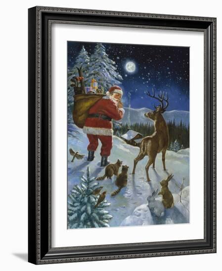 Moonlight Delivery-Hal Frenck-Framed Giclee Print