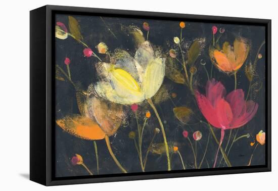 Moonlight Garden II-Albena Hristova-Framed Stretched Canvas