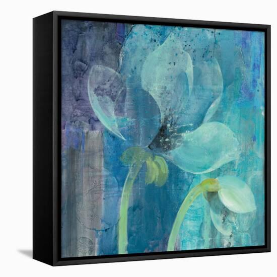 Moonlight Garden-Albena Hristova-Framed Stretched Canvas