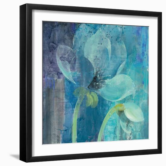 Moonlight Garden-Albena Hristova-Framed Art Print