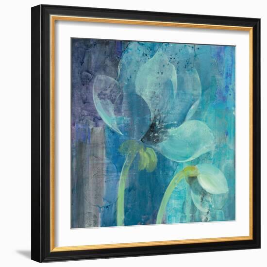 Moonlight Garden-Albena Hristova-Framed Art Print