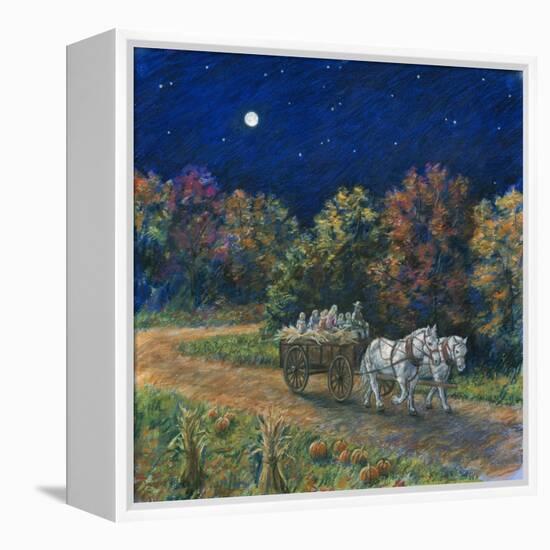 Moonlight Hayride-Edgar Jerins-Framed Premier Image Canvas