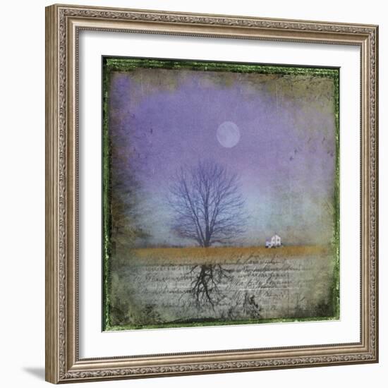 Moonlight in Vermont-Dawne Polis-Framed Art Print