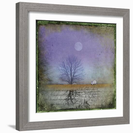 Moonlight in Vermont-Dawne Polis-Framed Art Print