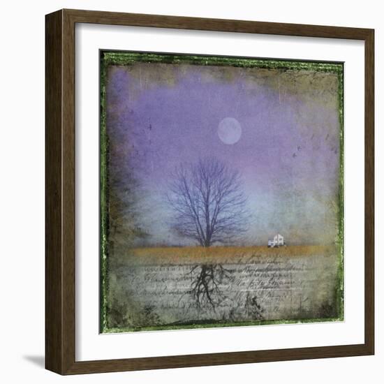 Moonlight in Vermont-Dawne Polis-Framed Art Print