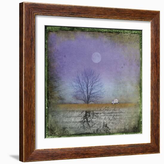 Moonlight in Vermont-Dawne Polis-Framed Art Print