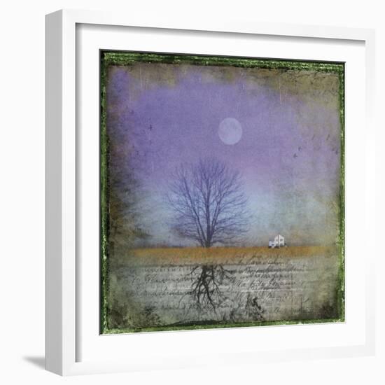 Moonlight in Vermont-Dawne Polis-Framed Art Print