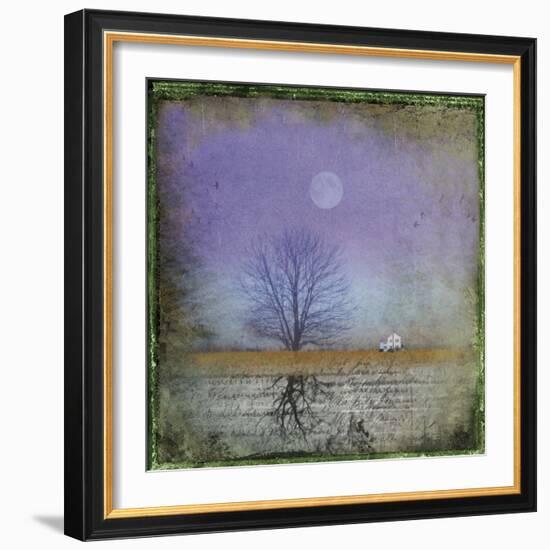 Moonlight in Vermont-Dawne Polis-Framed Art Print